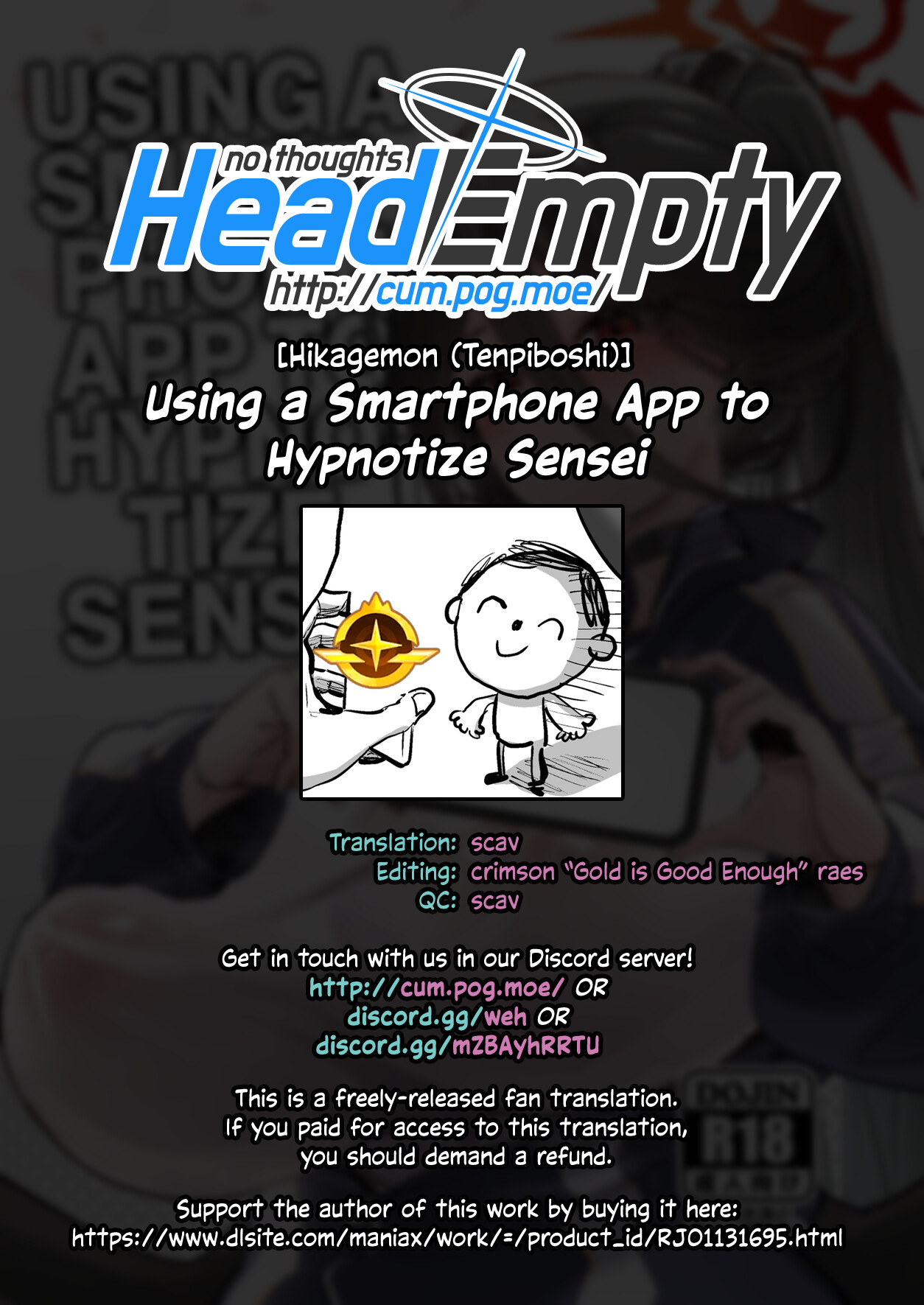 Hentai Manga Comic-Using A Smartphone App To Hypnotize Sensei-Read-27